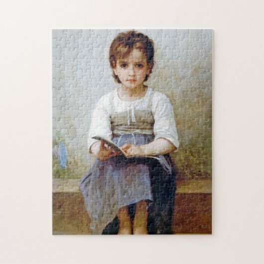 Girl, Bouguereau Legpuzzel (Verticaal)