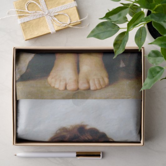 Girl, Bouguereau Tissuepapier (Geschenk)