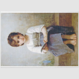 Girl, Bouguereau Tissuepapier