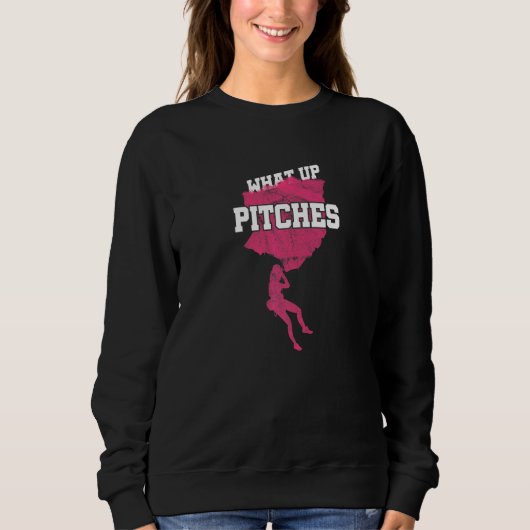 Girl Boulder cliber Alpinist Mountainer Extre Trui (Voorkant)