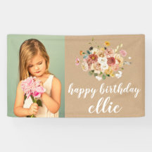 Girl Boy Birthday Wall Decoration Custom Made