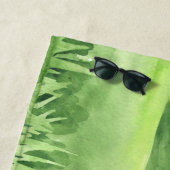 Girl Boy Golf Summer Beach Towel Strandlaken (In situ)