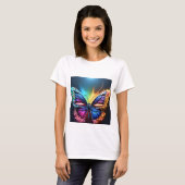 Girl-Butterfly-shirt T-shirt (Voorkant volledig)