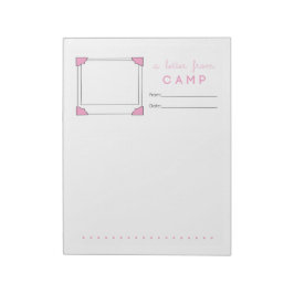 Girl Camp Stationery Camp Letter Notitieblok