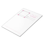 Girl Camp Stationery Camp Letter Notitieblok (Schuin)