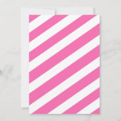 Girl Cheerleader Invite Kaart (Achterkant)