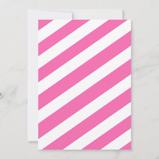 Girl Cheerleader Invite Kaart (Achterkant)