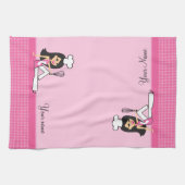 Girl Chef American MoJo Kitchen Towel Theedoek (Horizontaal)