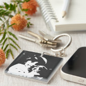 Girl, Child, Animal Sleutelhanger (Voorkant Rechts)
