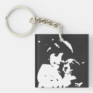 Girl, Child, Animal Sleutelhanger