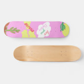 Girl Colorful Skateboard (Horizontaal)