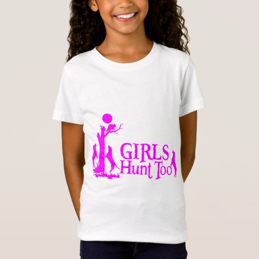 GIRL COON HUNTING T-SHIRT (Voorkant)