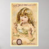  Girl Cotton Thread Advertisement Poster (Voorkant)