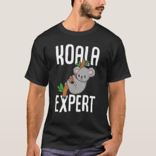 Girl Cute Koala Beer Expert T-shirt