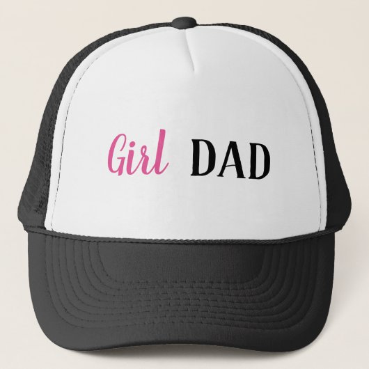Girl Dad Trucker Hat Pet (Voorkant)