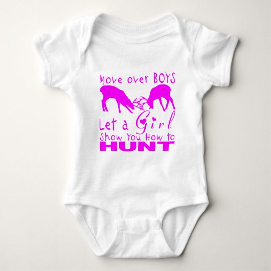 GIRL DEER HUNTING ROMPER (Voorkant)