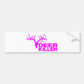 GIRL DEER KILLER BUMPERSTICKER (Voorkant)