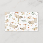 Girl Diaper Raffle Informatiekaartje (Achterkant)