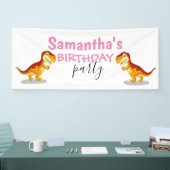 Girl Dinosaur Pink Spandoek (Beurs)