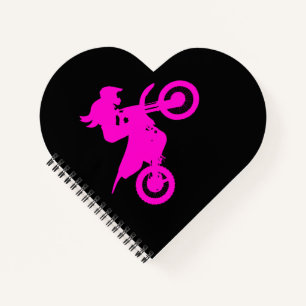 Girl Dirt Bike Notitieboek