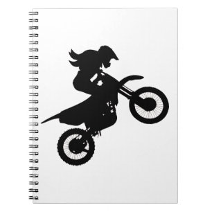 Girl Dirt Bike Notitieboek