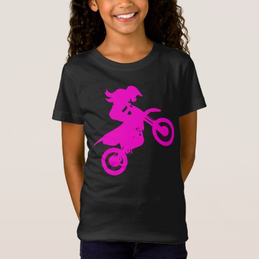 Girl Dirt Bike T-shirt (Voorkant)