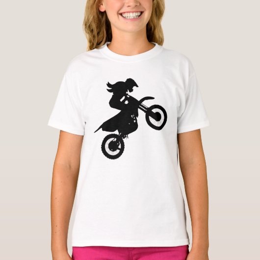 Girl Dirt Bike T-shirt (Voorkant)