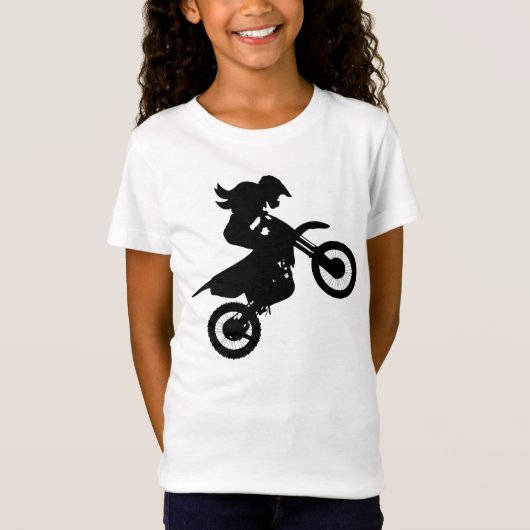 Girl Dirt Bike T-shirt (Voorkant)