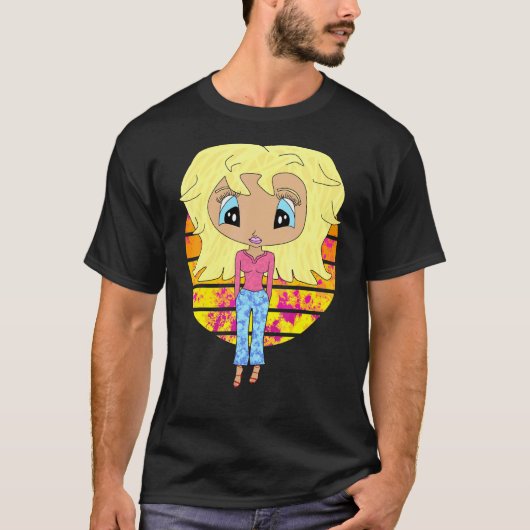   Girl Doll T-shirt (Voorkant)