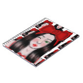 Girl Drawing Notitieboek (Linkerzijde)