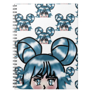 Girl drawing notitieboek