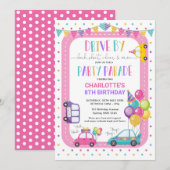 Girl Drive beroemd gemaakt door Birthday Parade Qu Kaart (Voorkant / Achterkant)