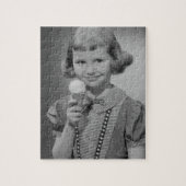 Girl Eating Ice Cream Legpuzzel (Verticaal)