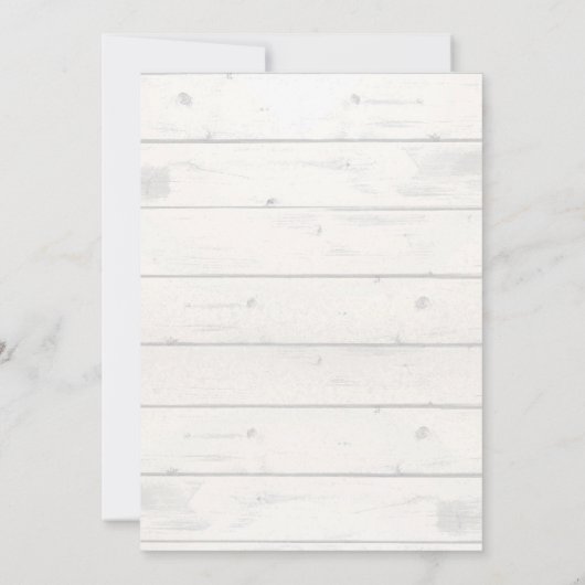 Girl Elephant Baby shower by Mail Invitation Kaart (Achterkant)