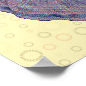 Girl Elf Fairy Daffodil Antiek Pasen Poster (Hoek)