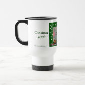 Girl Elf Scene met kerstfoto Revel Mug Reisbeker (Links)