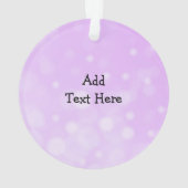 Girl Elf Whimsical — Gepersonaliseerd kerstfeest Ornament (achterkant)