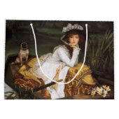 Girl en haar cadeautas (Achterkant)