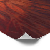 Girl en haar Wolf AI Generated Fantasy Pop Art Poster (Hoek)