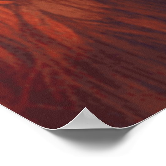 Girl en haar Wolf AI Generated Fantasy Pop Art Poster (Hoek)