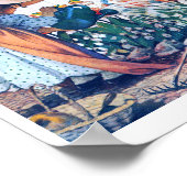 Girl en Tulip, Jessie Willcox Smith Poster (Hoek)