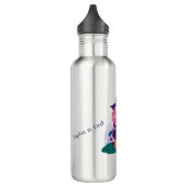 Girl Face Personalized Waterfles (Links)