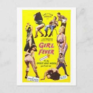 GIRL FEVER BRIEFKAART