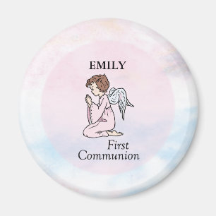 Girl, First Communion Angel Magneet