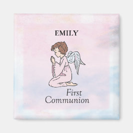 Girl, First Communion Angel Magneet