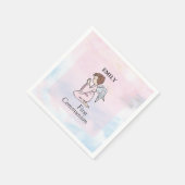 Girl, First Communion Angel Servetten (Hoek)