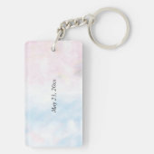 Girl, First Communion Angel Sleutelhanger (achterkant)