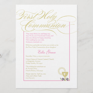 Girl First Community Invitation - Roze Kaart
