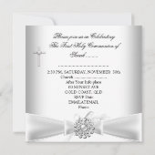 Girl First Heilige Commune White Silver Kaart (Achterkant)