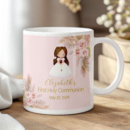 Girl First Holy Communion Ceramic Mug 11 oz Koffiemok